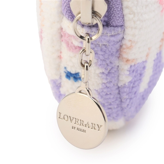 モフモフネコチャン ハート型ポーチ L/MNC-260284（WEB限定）(ペール