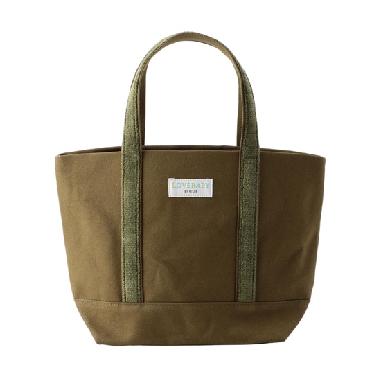 オールドテディ ワッペントートバッグ L/OTE-163164(ダークグリーン