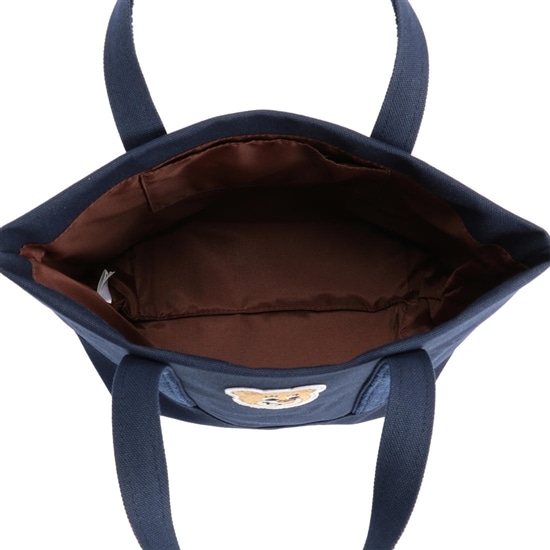 オールドテディ ワッペントートバッグ L/OTE-163164(ネイビー