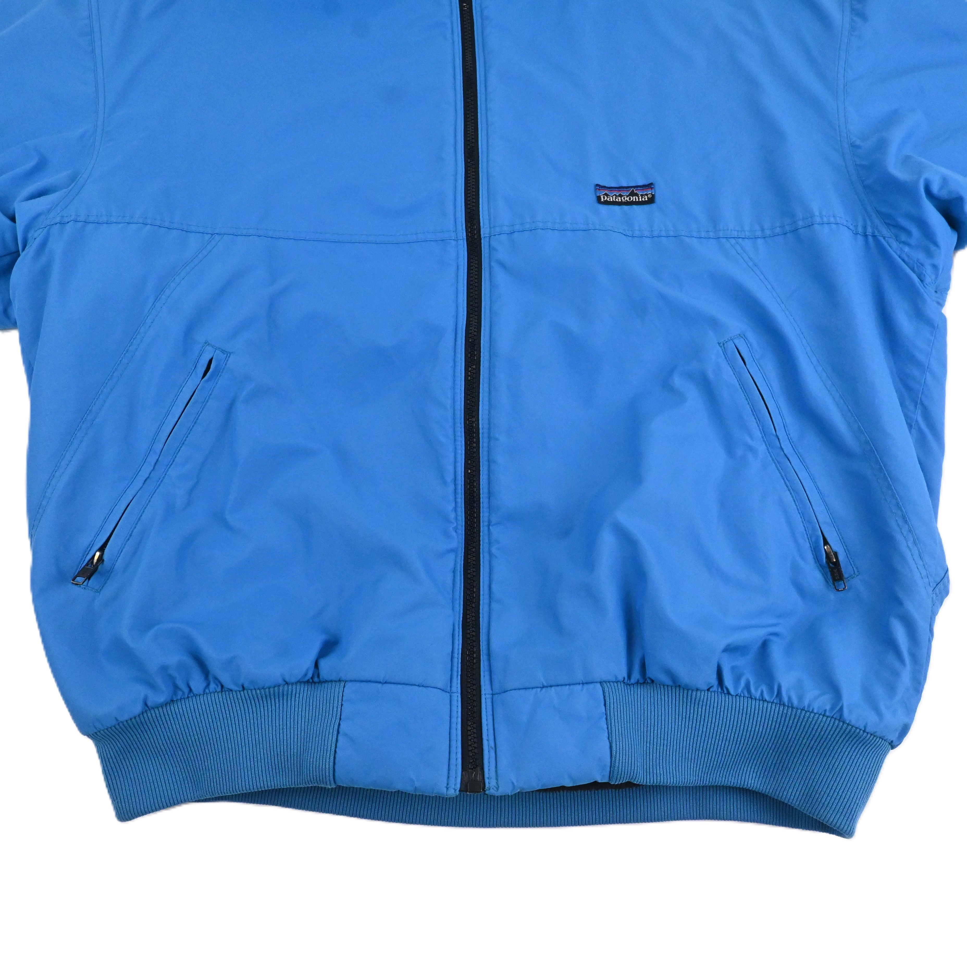 80's patagonia SHELLED SYNCHILLA JACKET SIZE XL Peacock/Black