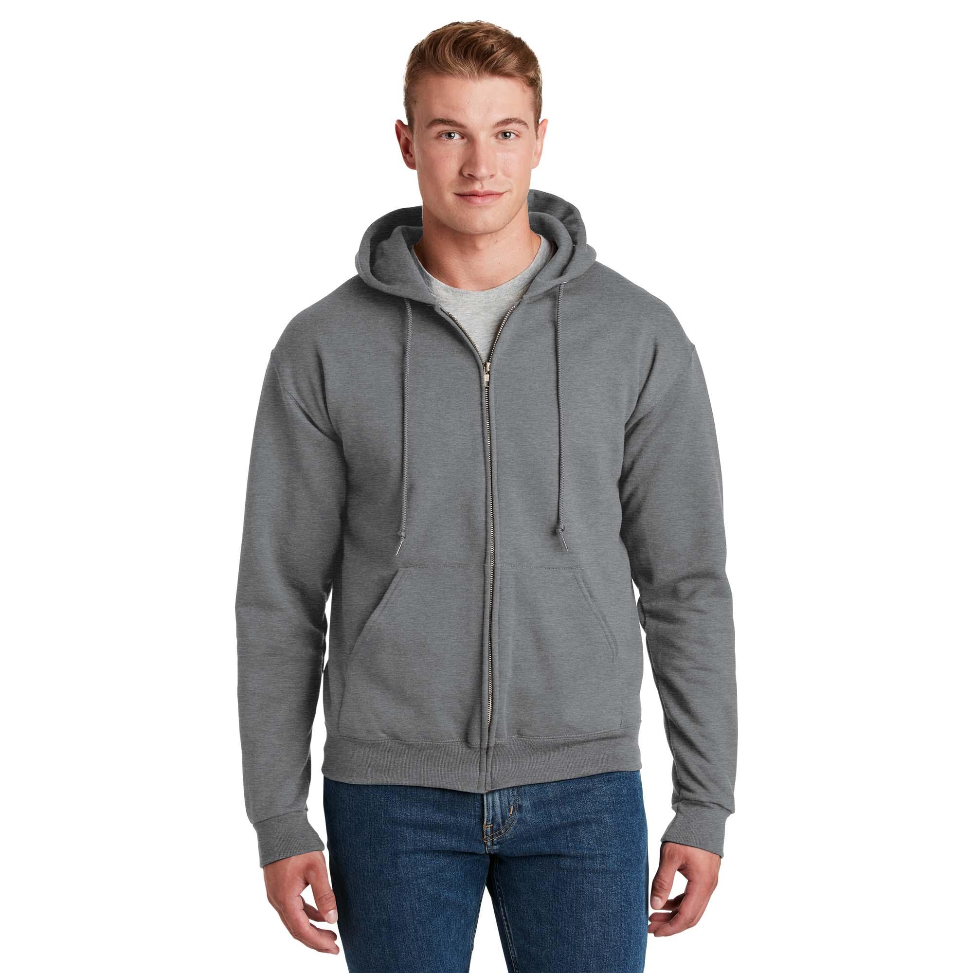 Jerzees 4999M Super Sweats NuBlend Full-Zip Hooded Sweatshirt