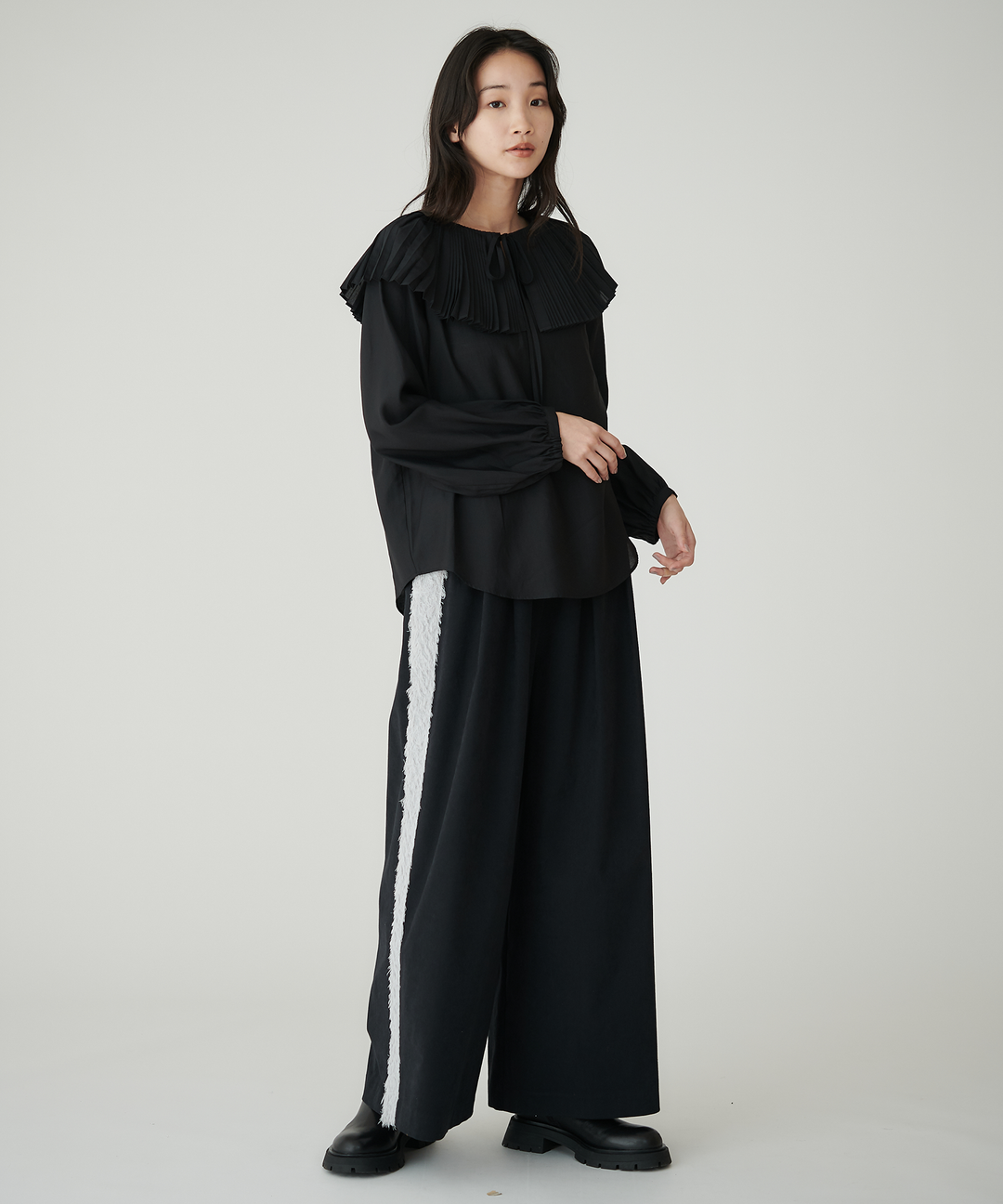 ビッグカラーブラウス – FACE SANS FARD