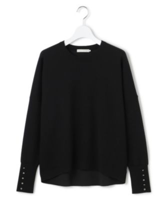 ICB(アイシービー)の【洗える】 シルキーウールダブルフェイス ニット