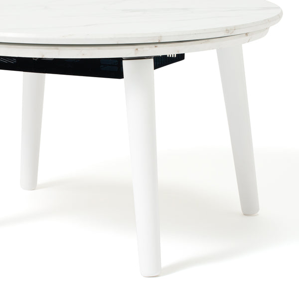 EC限定】モスコ こたつテーブル ラウンド φ650 マーブル | Francfranc