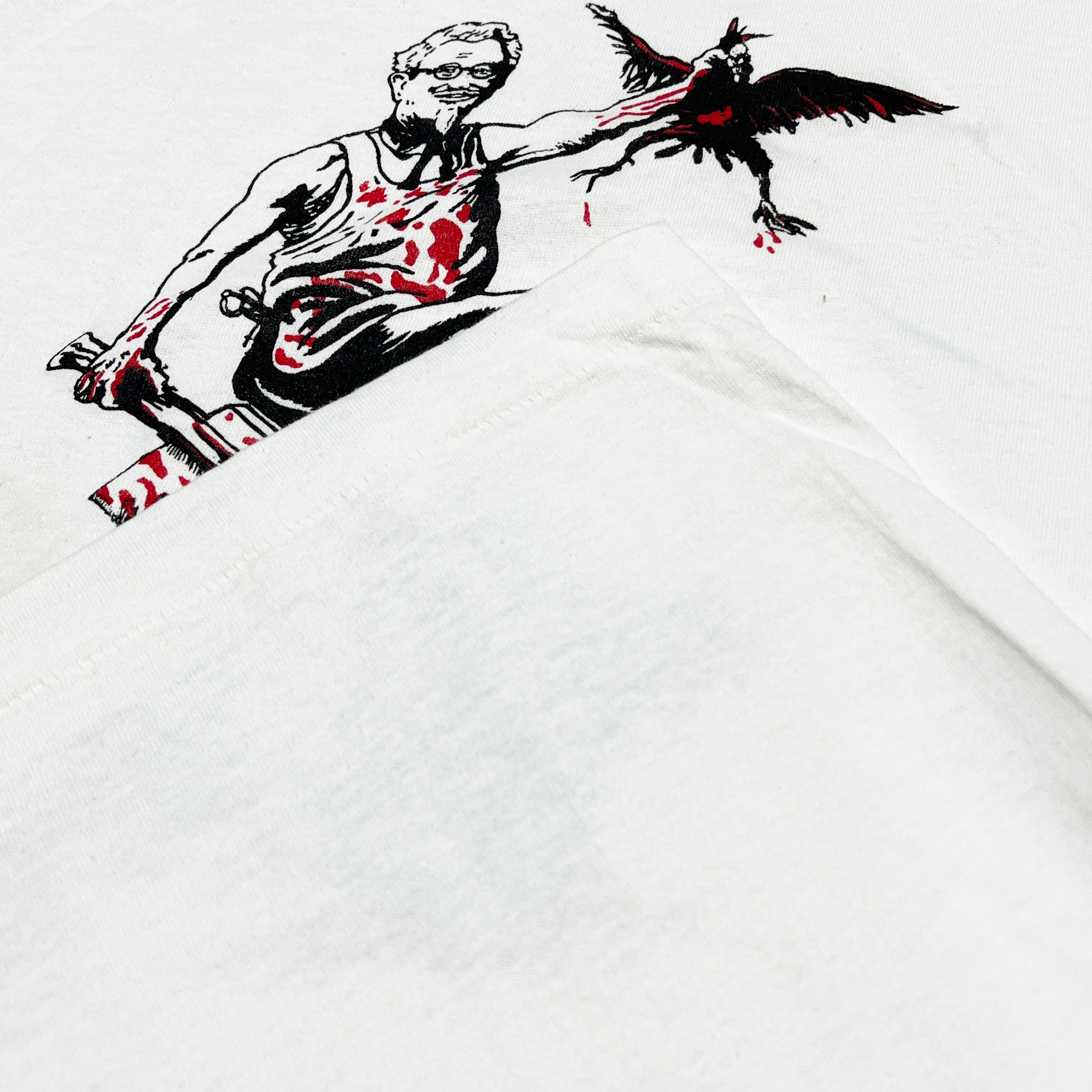 90's FRUIT OF THE LOOM KFC カーネル・サンダース パロディー T Size