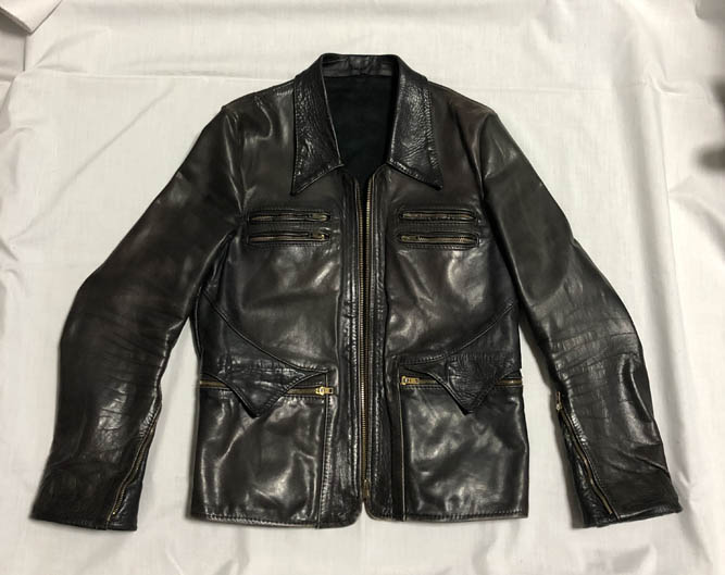 ガンダルフ 70'S レザージャケット 裏地交換 | FREEWILL WORKS/皮革