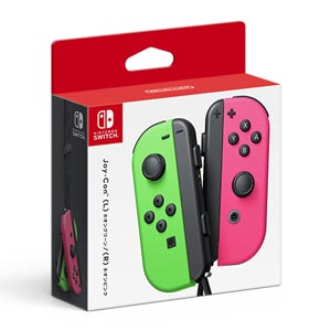 任天堂 Joy-Con (L)/(R) HAC-A-JAFAA [ネオングリーン/ネオンピンク