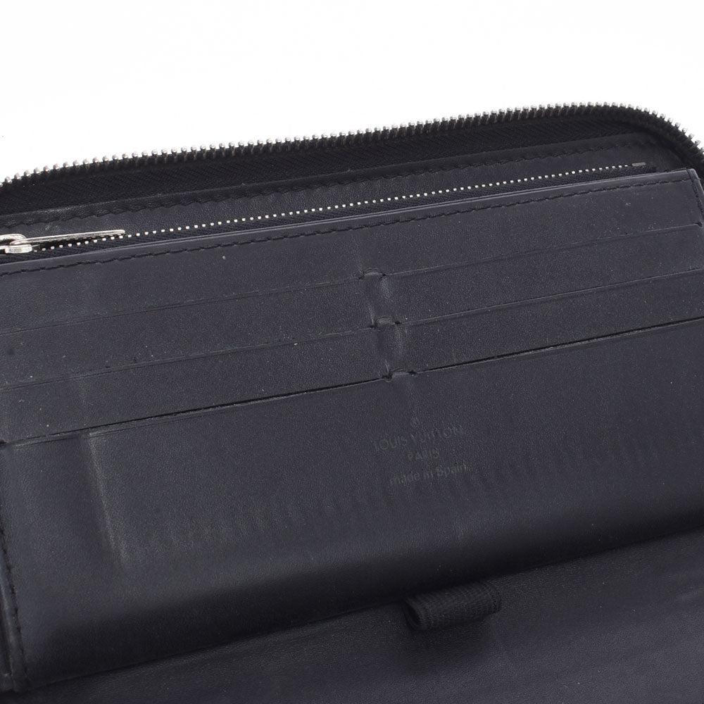 ルイヴィトンユタ ジッピーオーガナイザー バサルト メンズ レザー 二