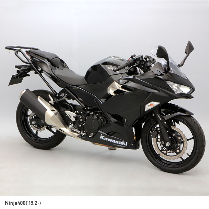 Ninja250 Ninja400 Z250 Z400 タンデムグリップ付きキャリア