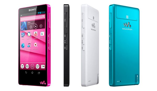 ソニー、ハイレゾ再生対応 Android 搭載 F シリーズウォークマン