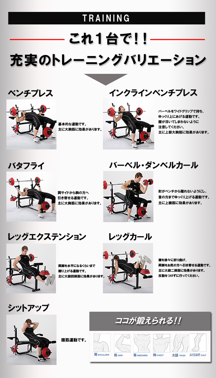 業界最安値】キングofベンチ｜トレーニングマシンのレンタルとリースは