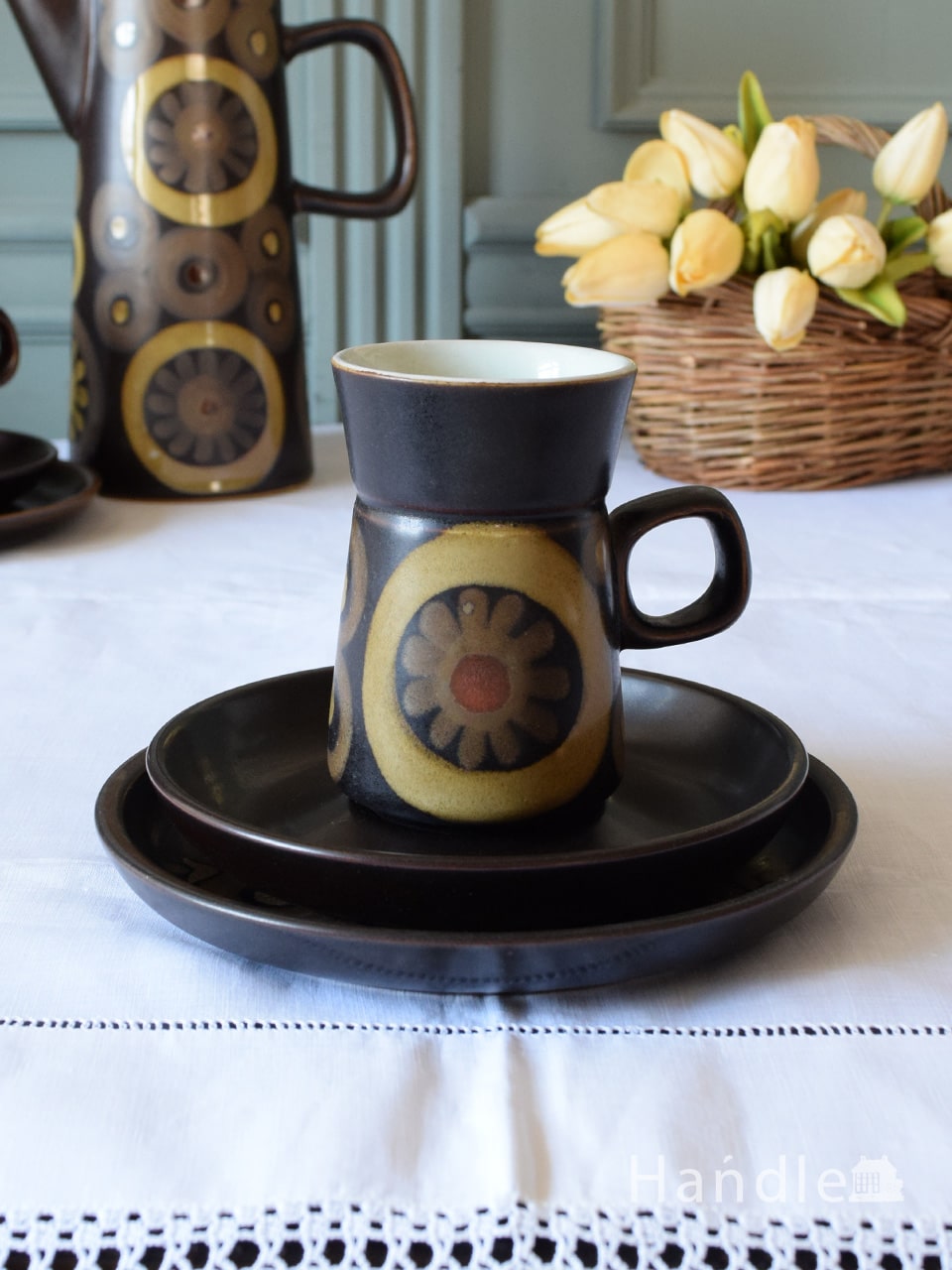 イギリスで見つけたデンビー（DENBY）のアラベスク、ビンテージの