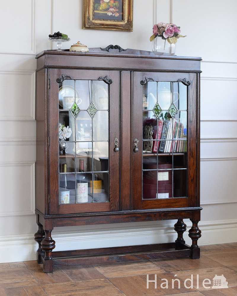 美しいステンドグラスの扉、英国で見つけたアンティークガラス