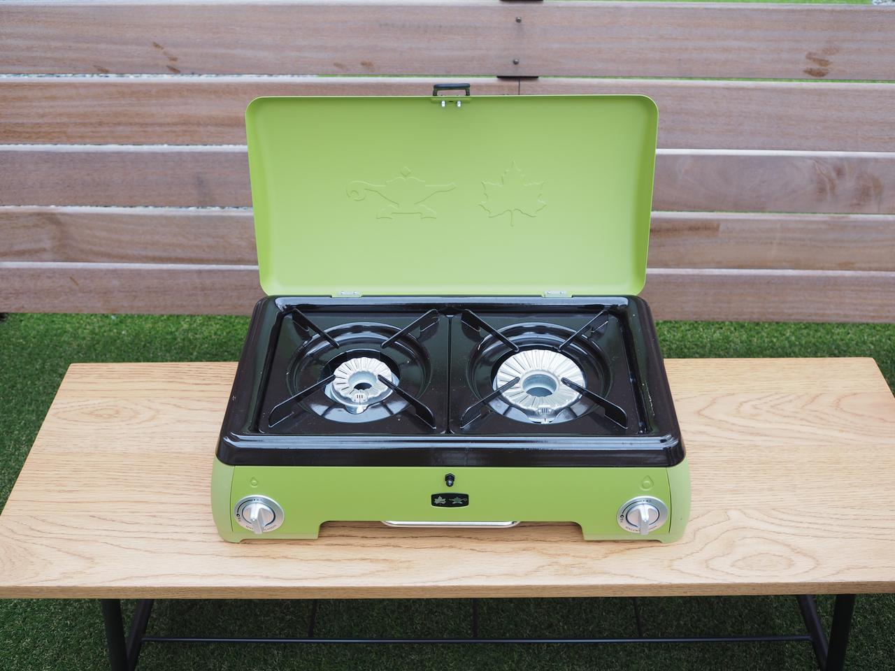 限定カラーがおしゃれ！『LOGOS×SENGOKU ALADDIN ポータブルガス