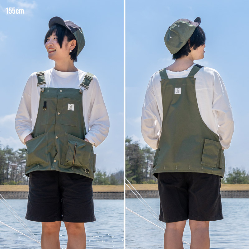 DOD スカートになるベスト「スカヴェス」が登場！キャンプ仕様で