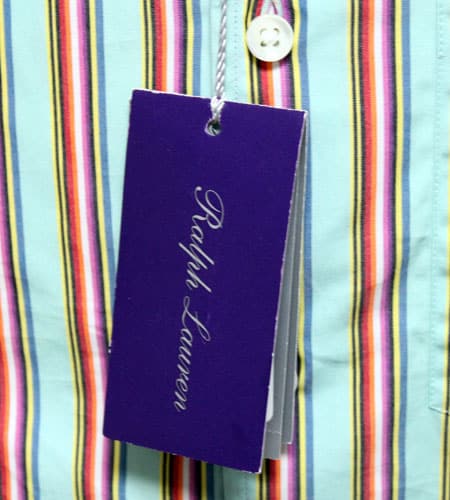 新品] イタリア製 ラルフローレン パープルレーベル ドレスシャツ