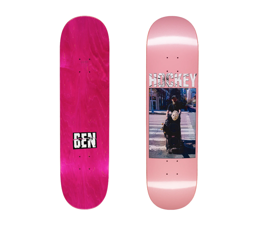HOCKEY BEN KADOW CROSSWALK DECK (8.25 x 31.79inch) デッキ スケート