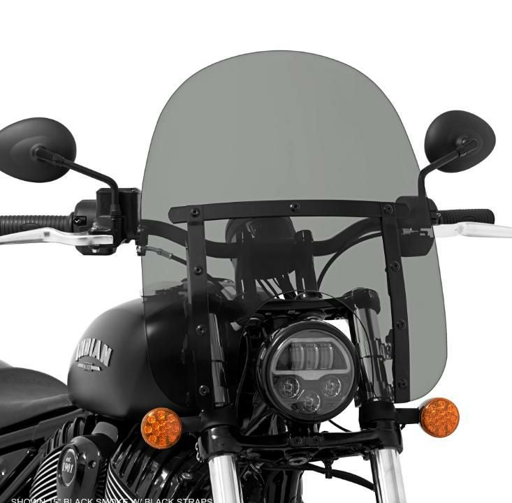 メンフィス SLIM ウインドシールド ブラックスモーク 15インチ