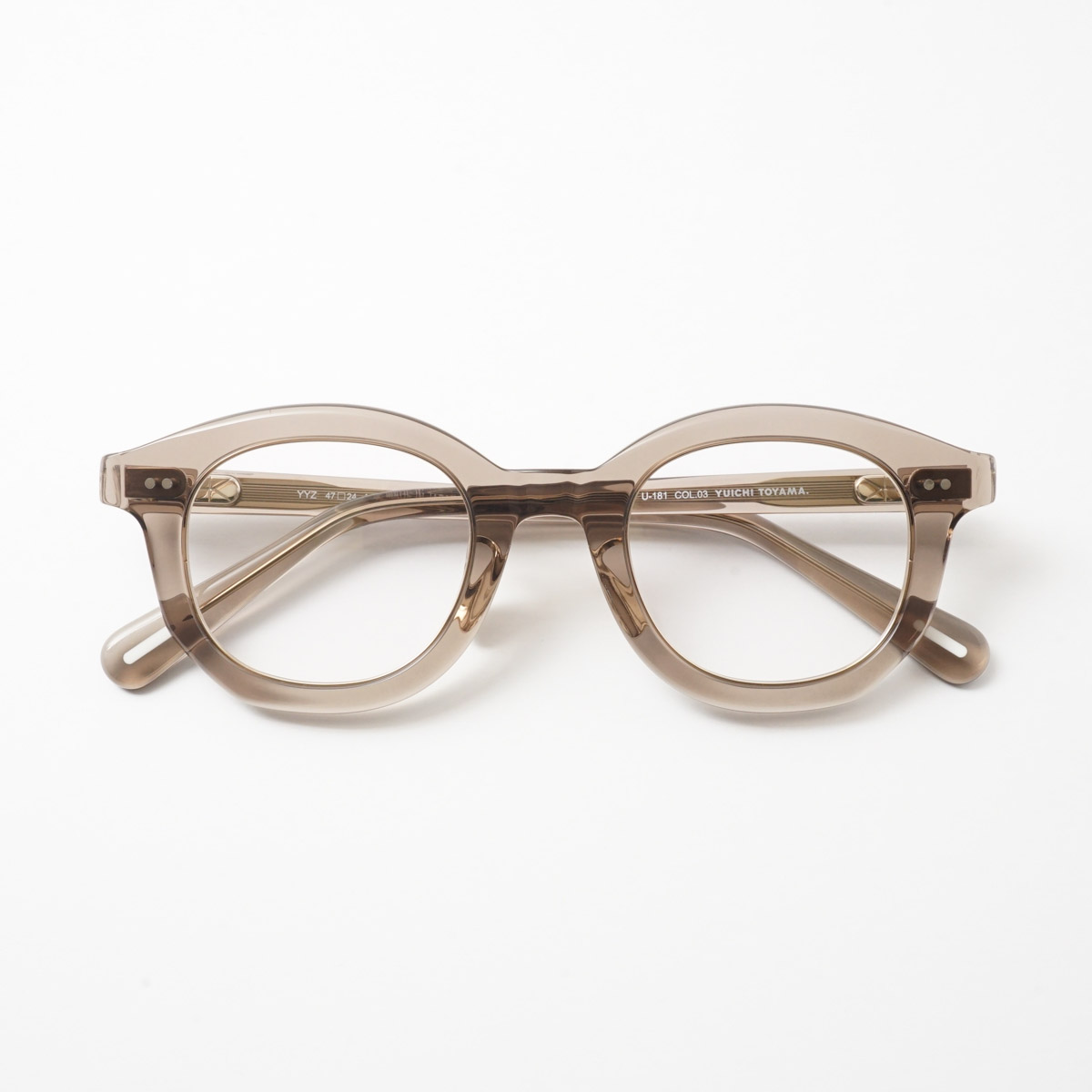 HibiMegane ONLINE SHOP | YUICHI TOYAMA. ユウイチトヤマ［U-181 YYZ