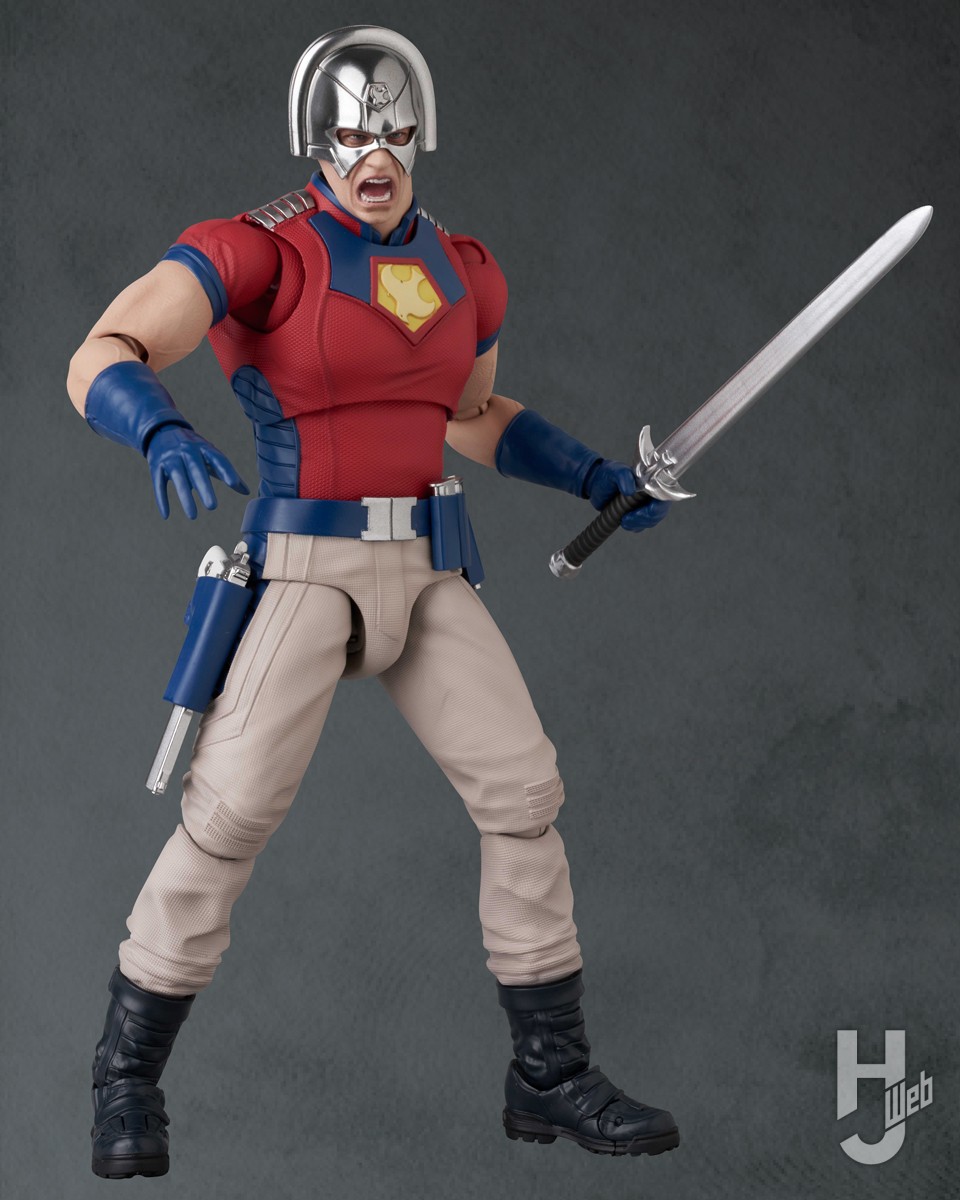 手段を選ばぬ平和主義者「ピースメイカー」がアクションフィギュア化
