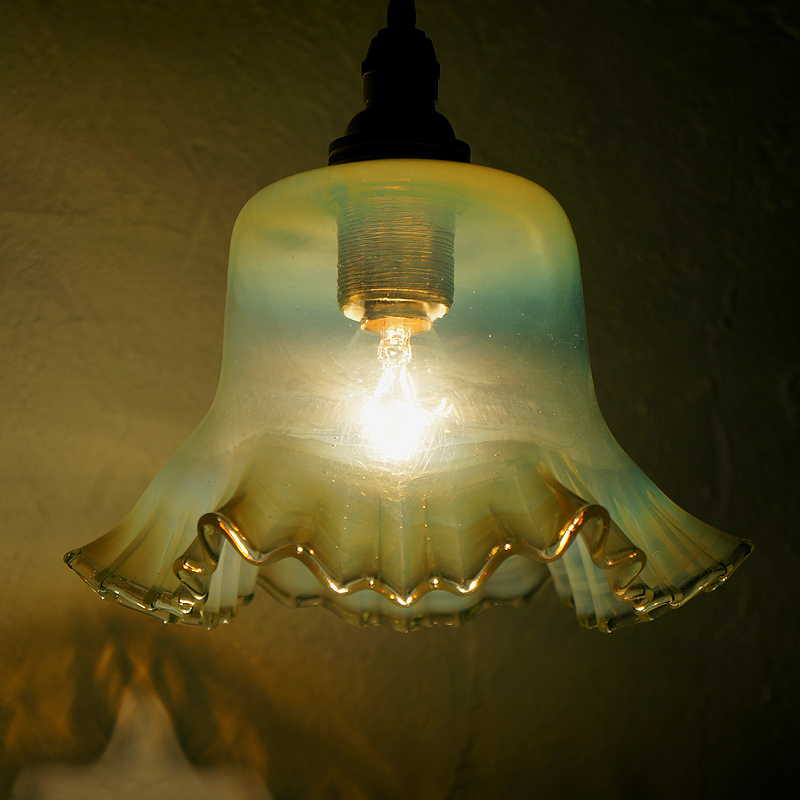 イギリス製 アンティーク ヴァセリン ランプ シェード | アンティーク