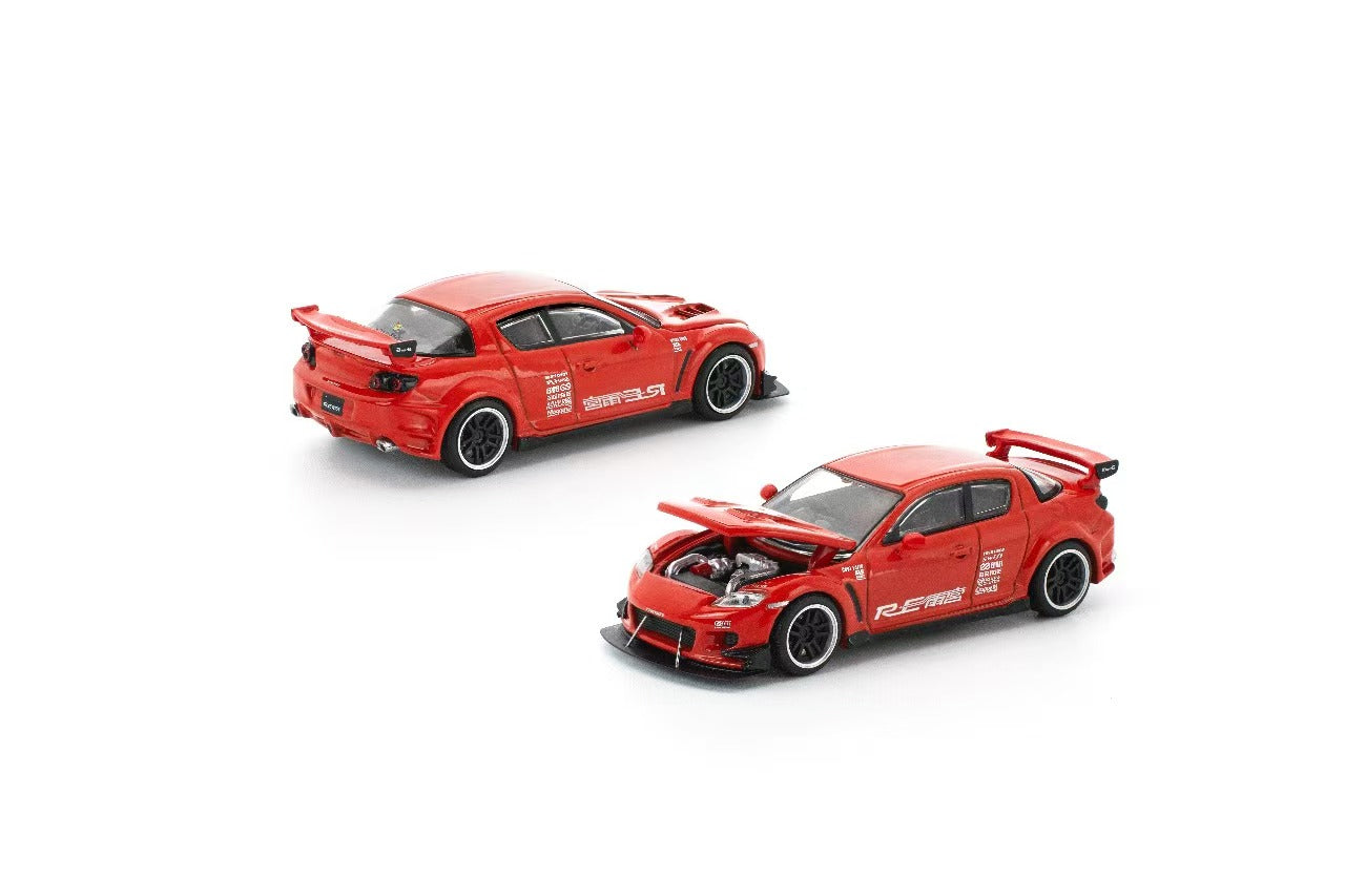 Preorder] POPRACE 1:64 Mazda RX-8 RE-AMEMIYA Red PRE016 – Horizon