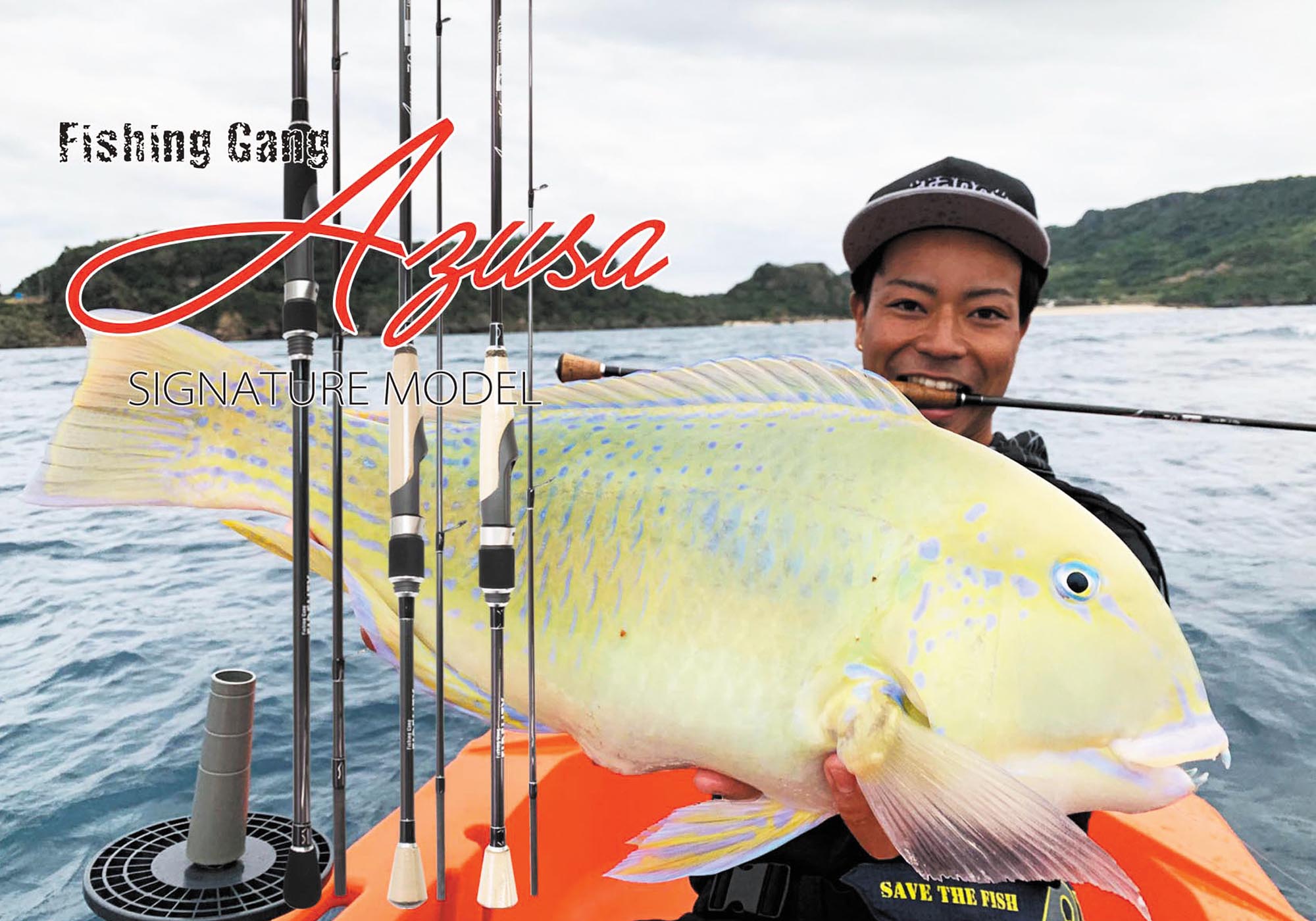 Fishing Gang Azusa｜Azusa Rod｜HOT'S