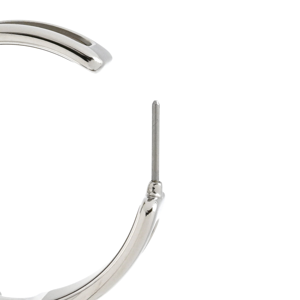 エルメス HERMES オランプ エトゥープ ヴォーエプソン メタル ピアス