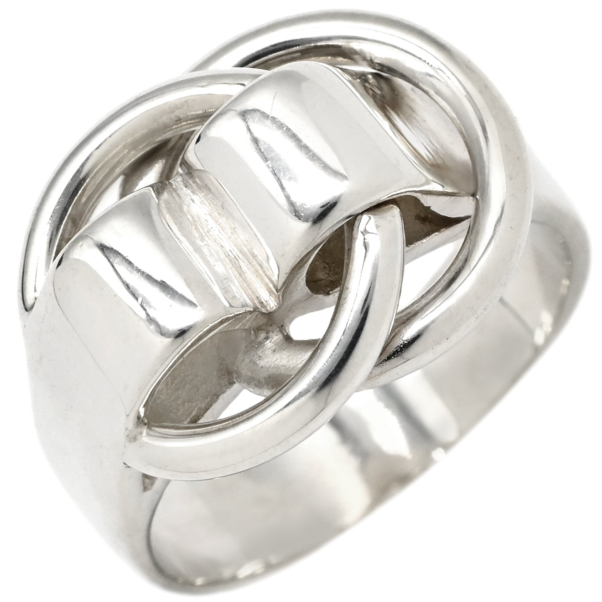 エルメス HERMES ドゥザノー シルバー シルバー925 #50(JP10) リング