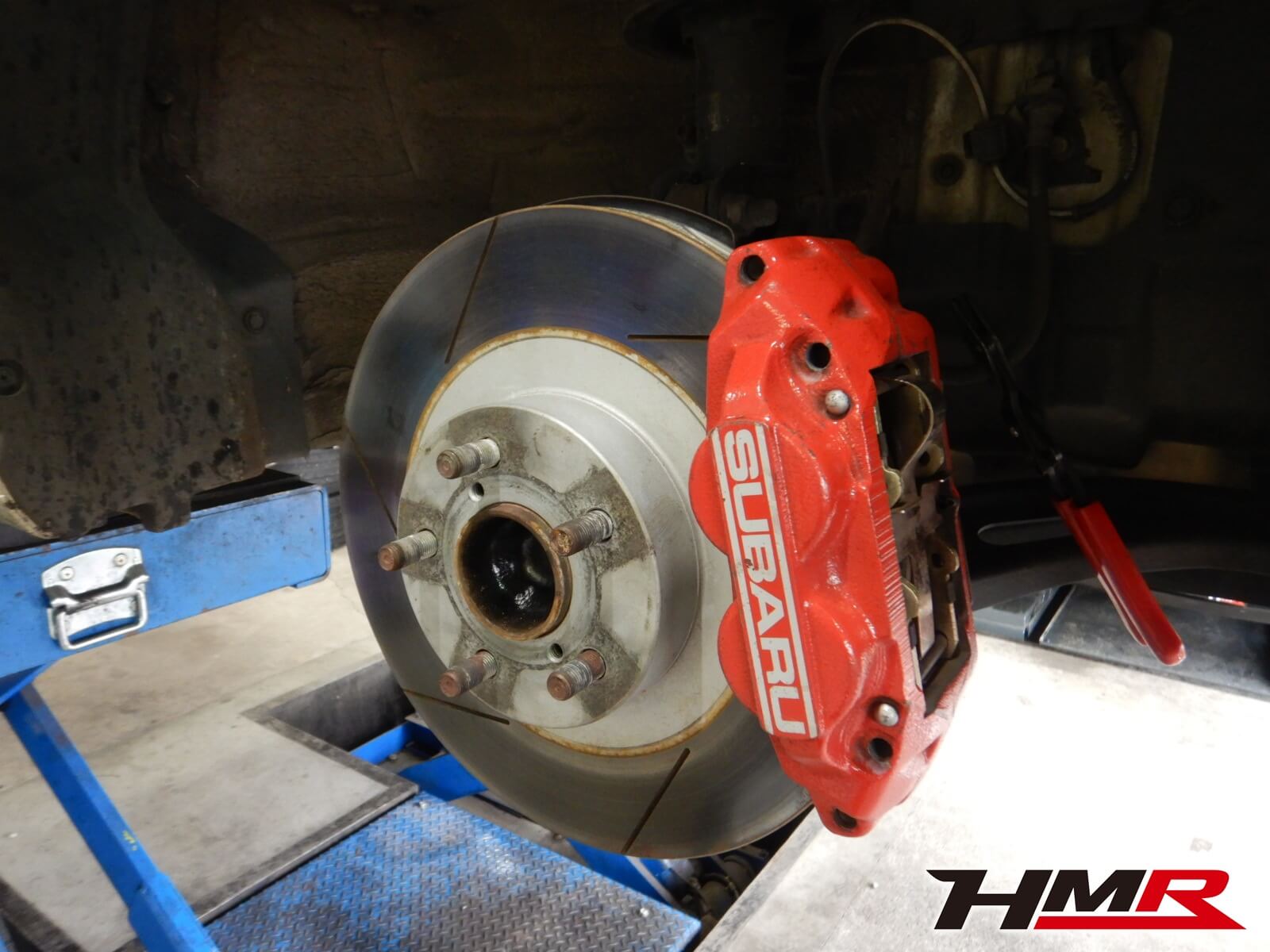 86にスバルキャリパーをインストールでブレーキ性能UP！ – 8&B HMR