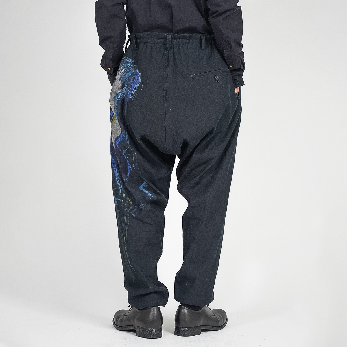 ヨウジヤマモト 24AW 女性柄デニムパンツ | HUES 福岡セレクトショップ