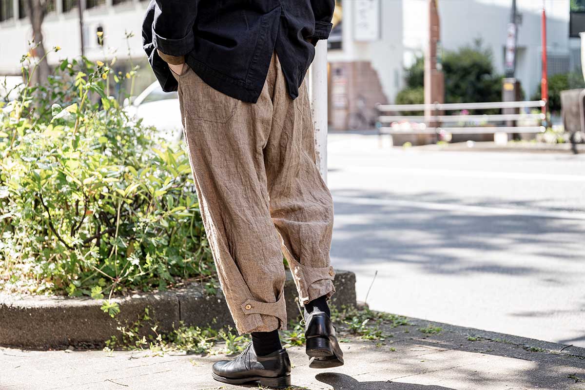 ARAKI YUU 20SS Baggy Pants Special Edition | HUES 福岡セレクトショップ