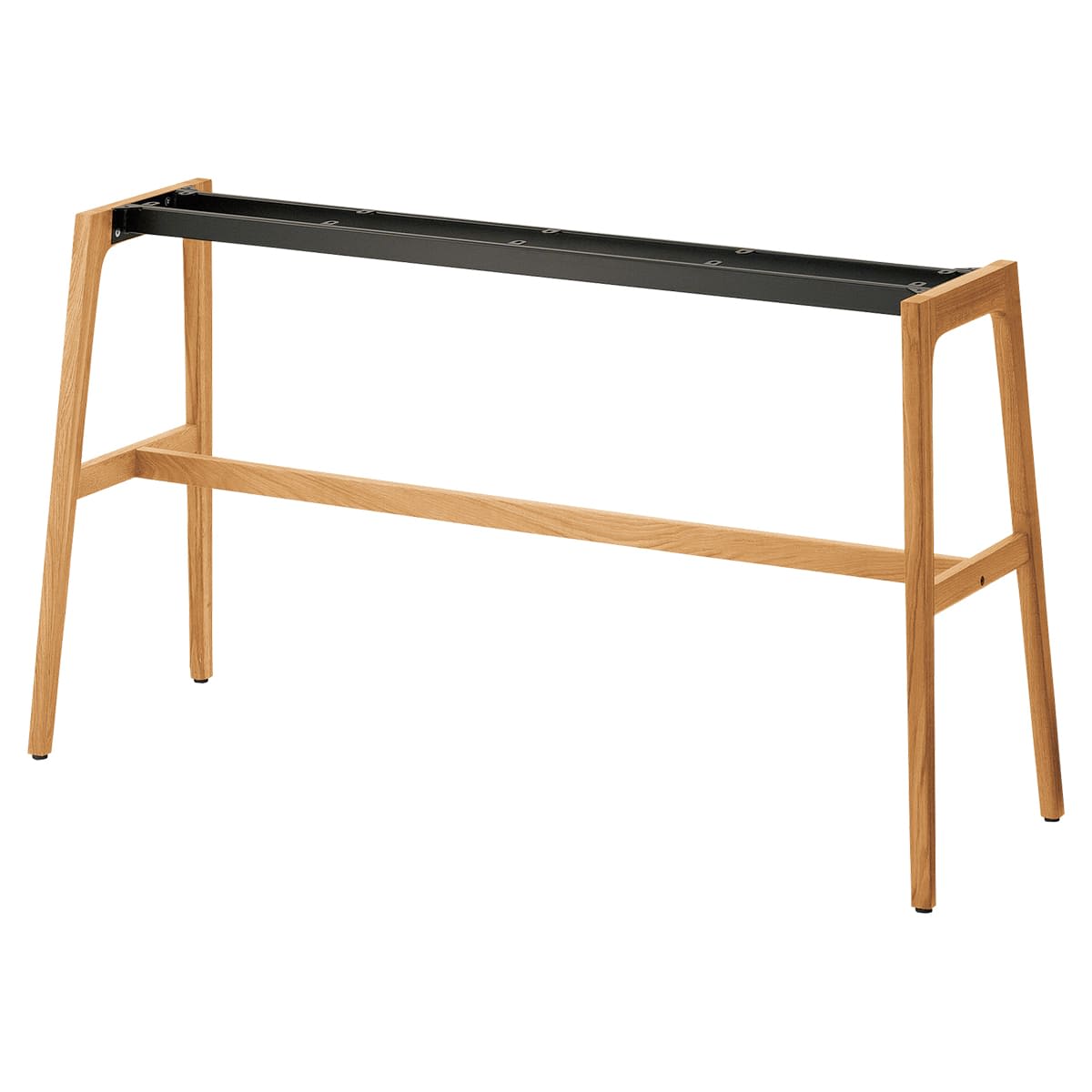 YJH 1800×600 NA・DB｜クレスのテーブル脚