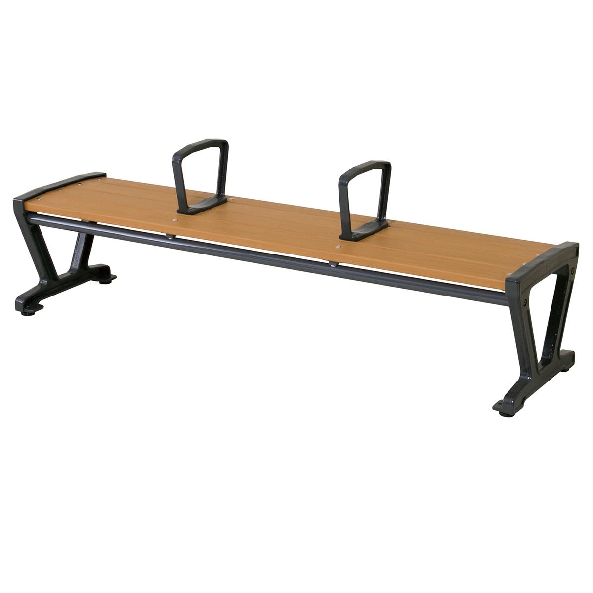 JA-2N 樹脂 背無・中肘付｜弘益のベンチ