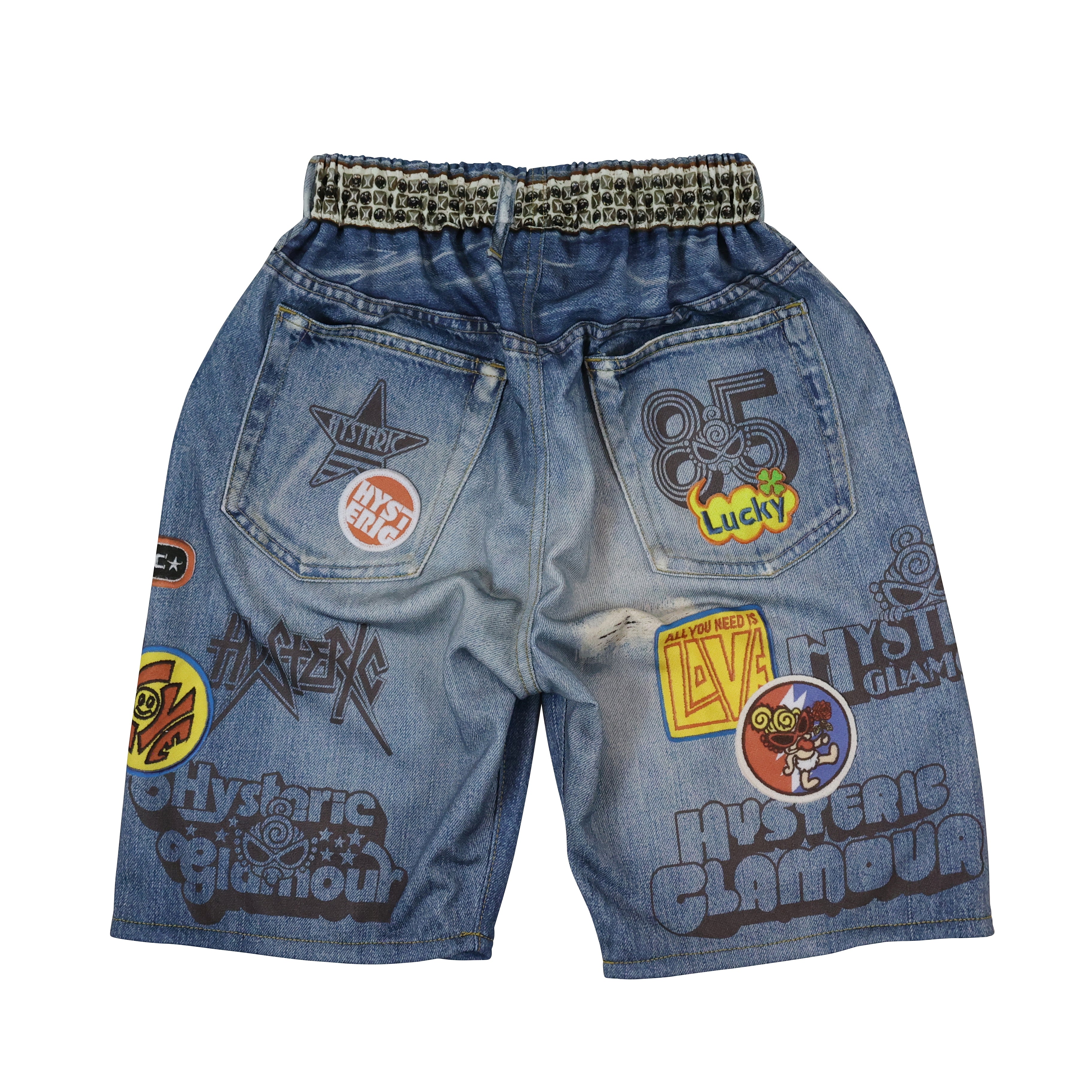 HYSTERIC LOGO Like a denim Viscotex ハーフパンツ – Hystericmini