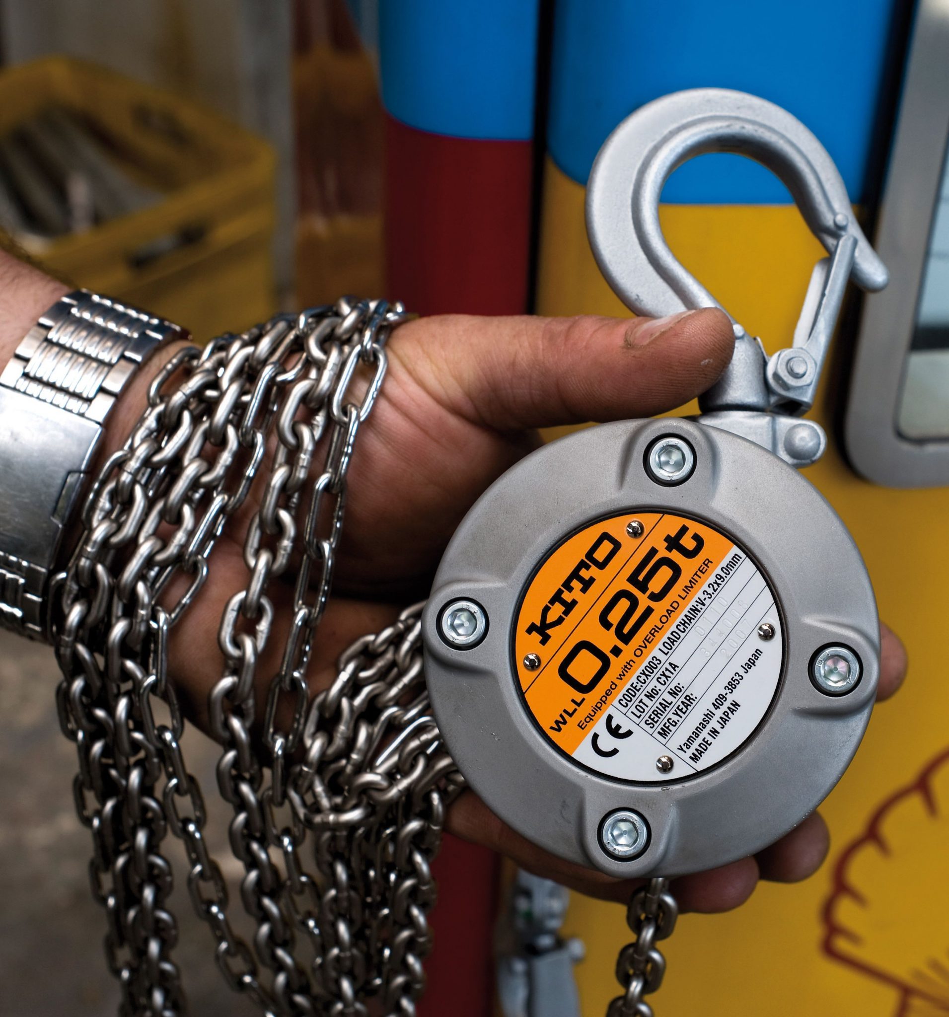 KITO とにかく小さいチェーンブロックです！ CX003 250kg | 工具・金物