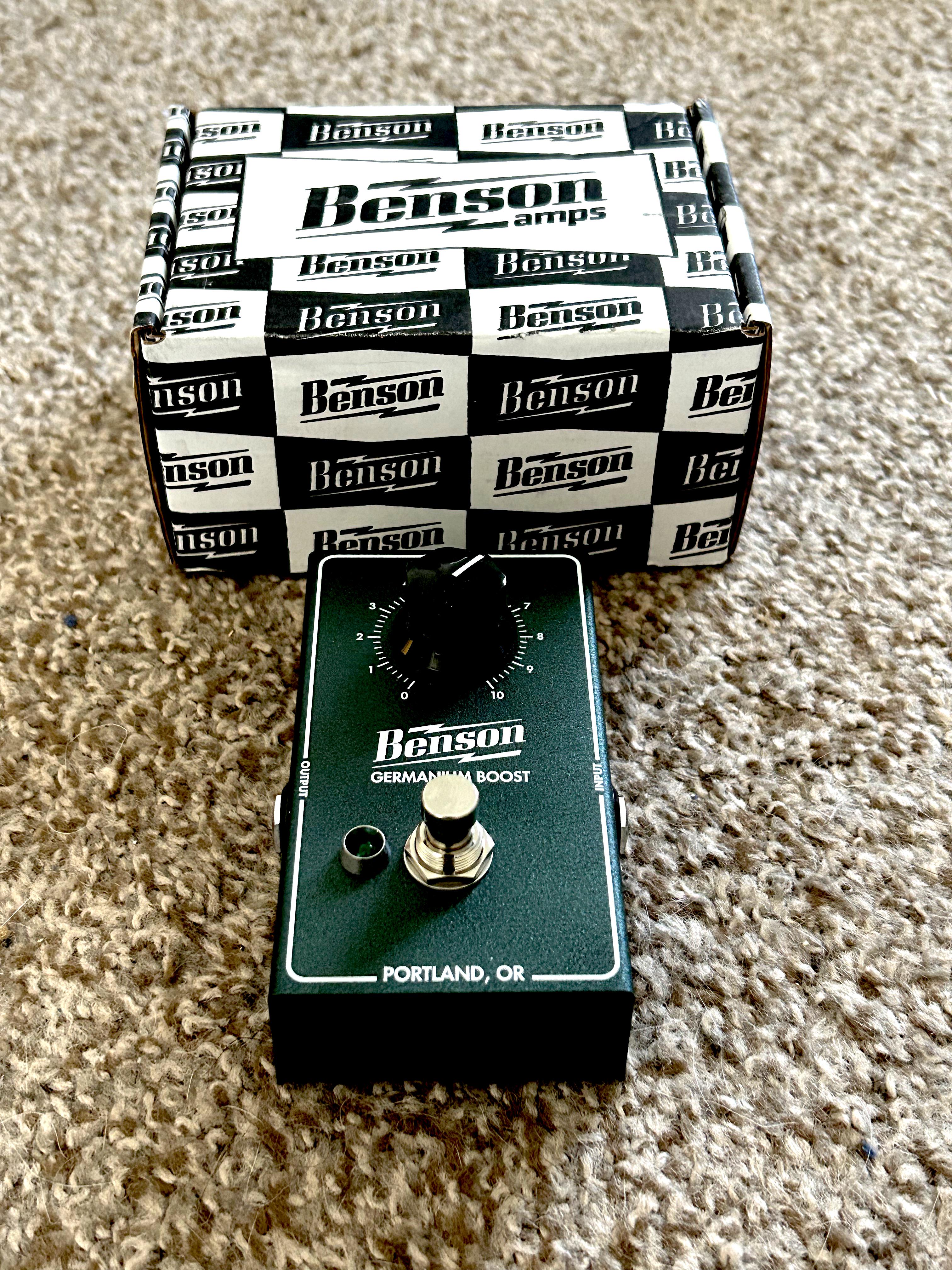 NPD ベンソン ゲルマニウム ブースト : r/guitarpedals