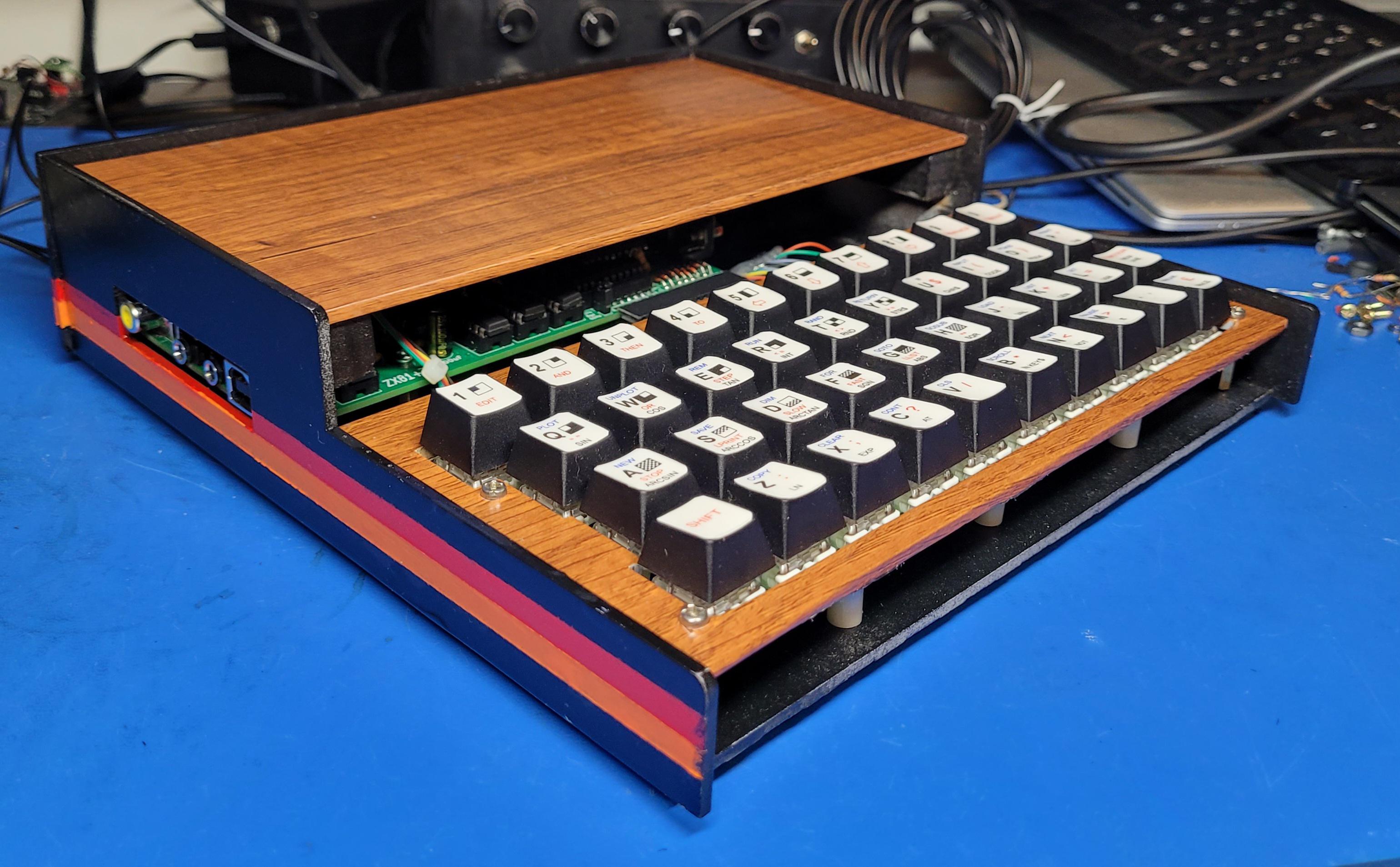 Custom case for my ZX81 clone is nearly done! : r/vintagecomputing