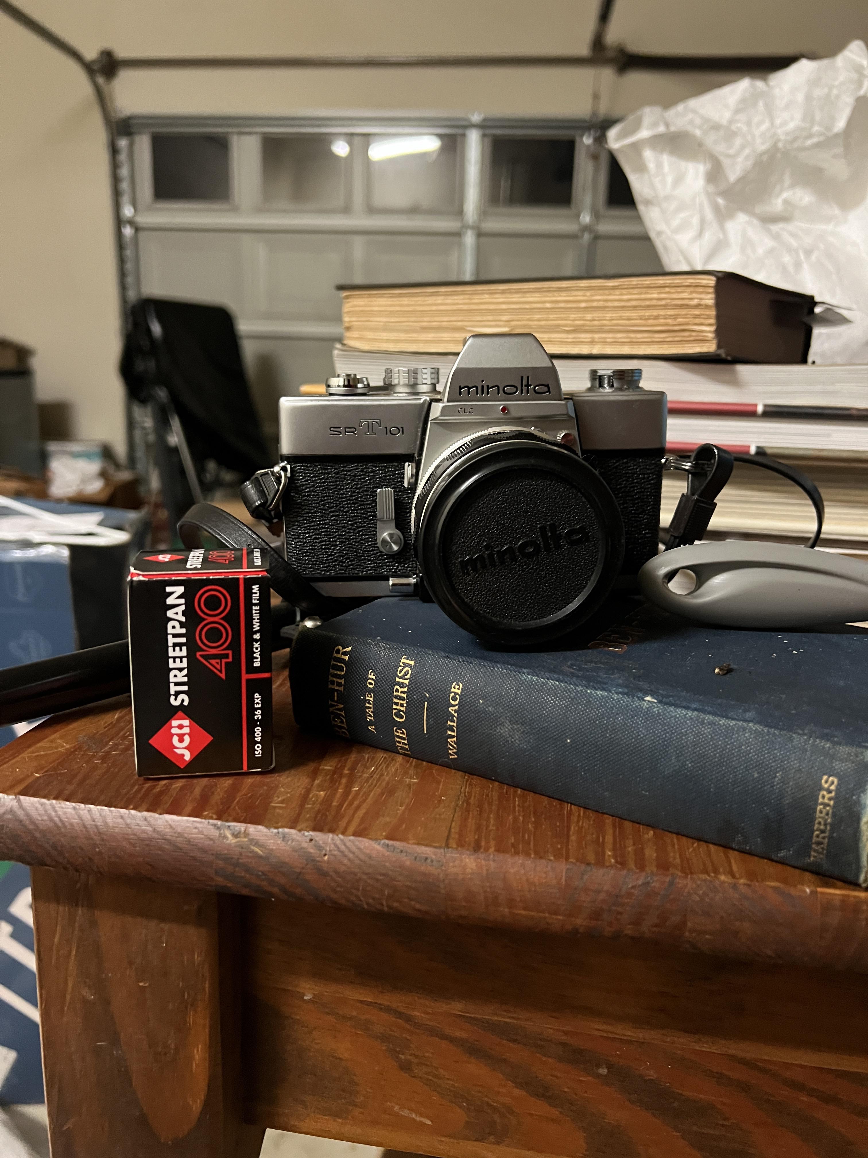 Minolta SRT-101 with MC Rokkor 58mm f/1.4 : r/minolta