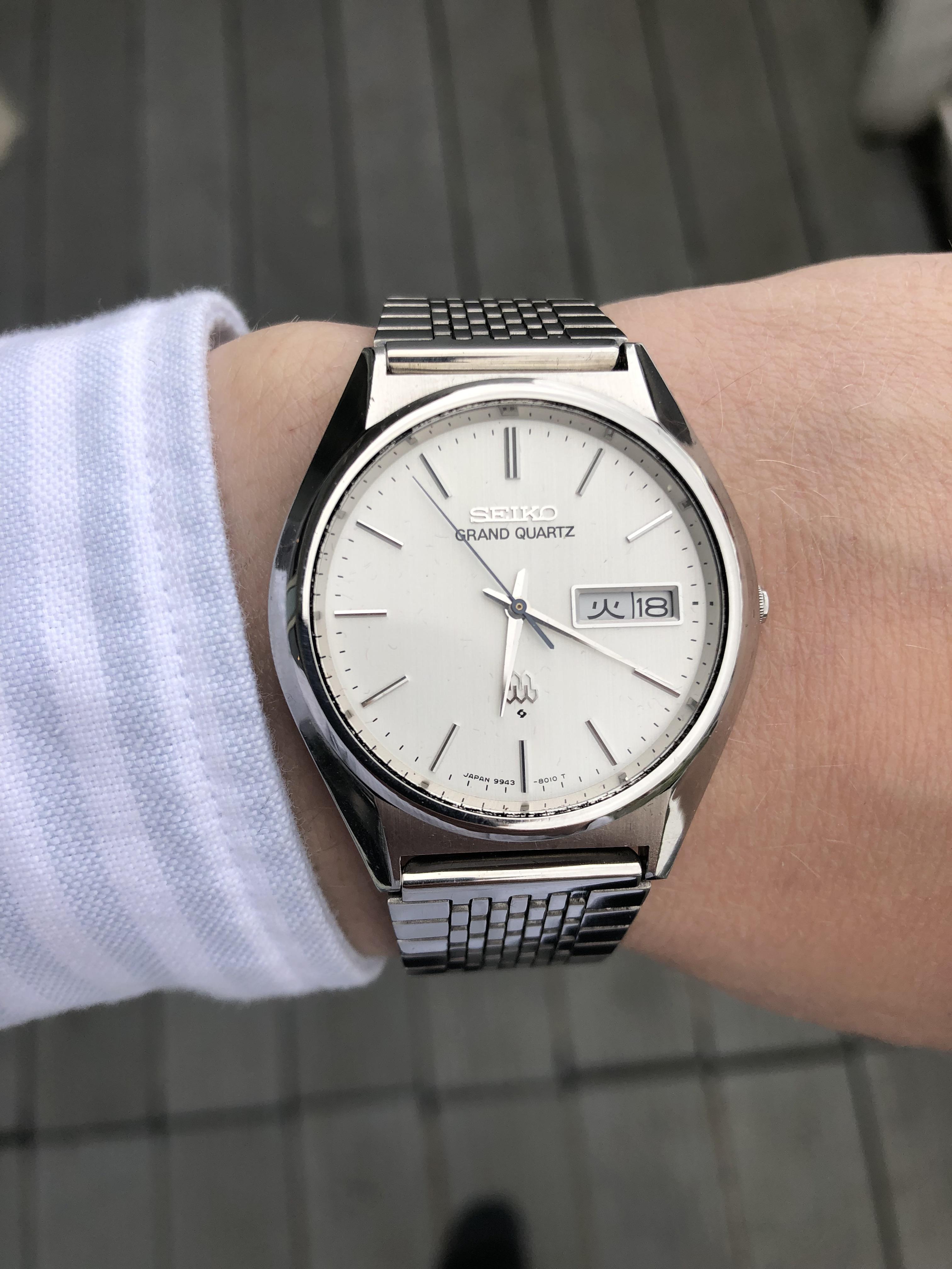 SEIKO] 最新の入手品：1978年製のセイコーグランドクォーツ 9943-8010