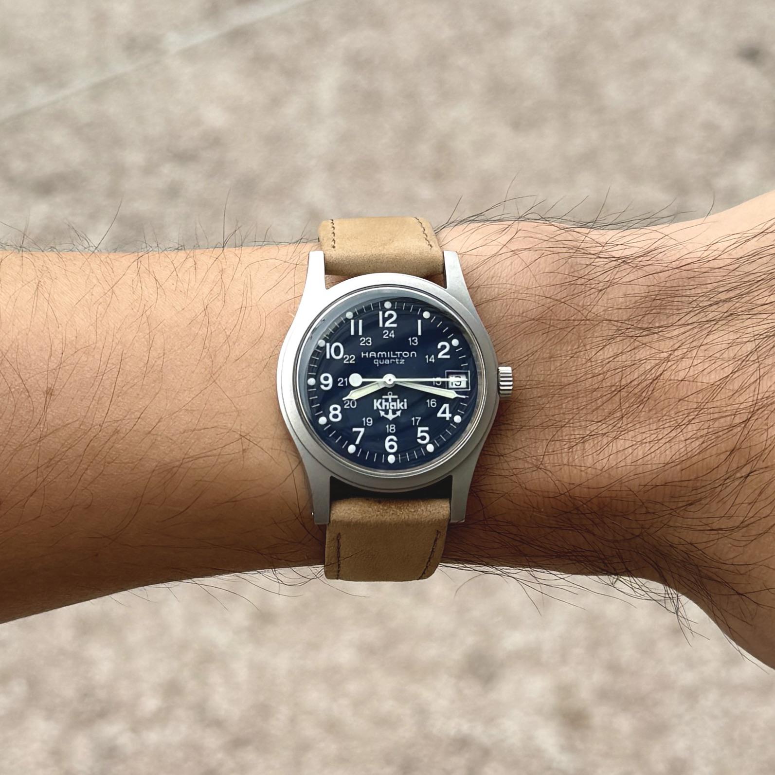 ハミルトンカーキ9797 アンカー] : r/Watches