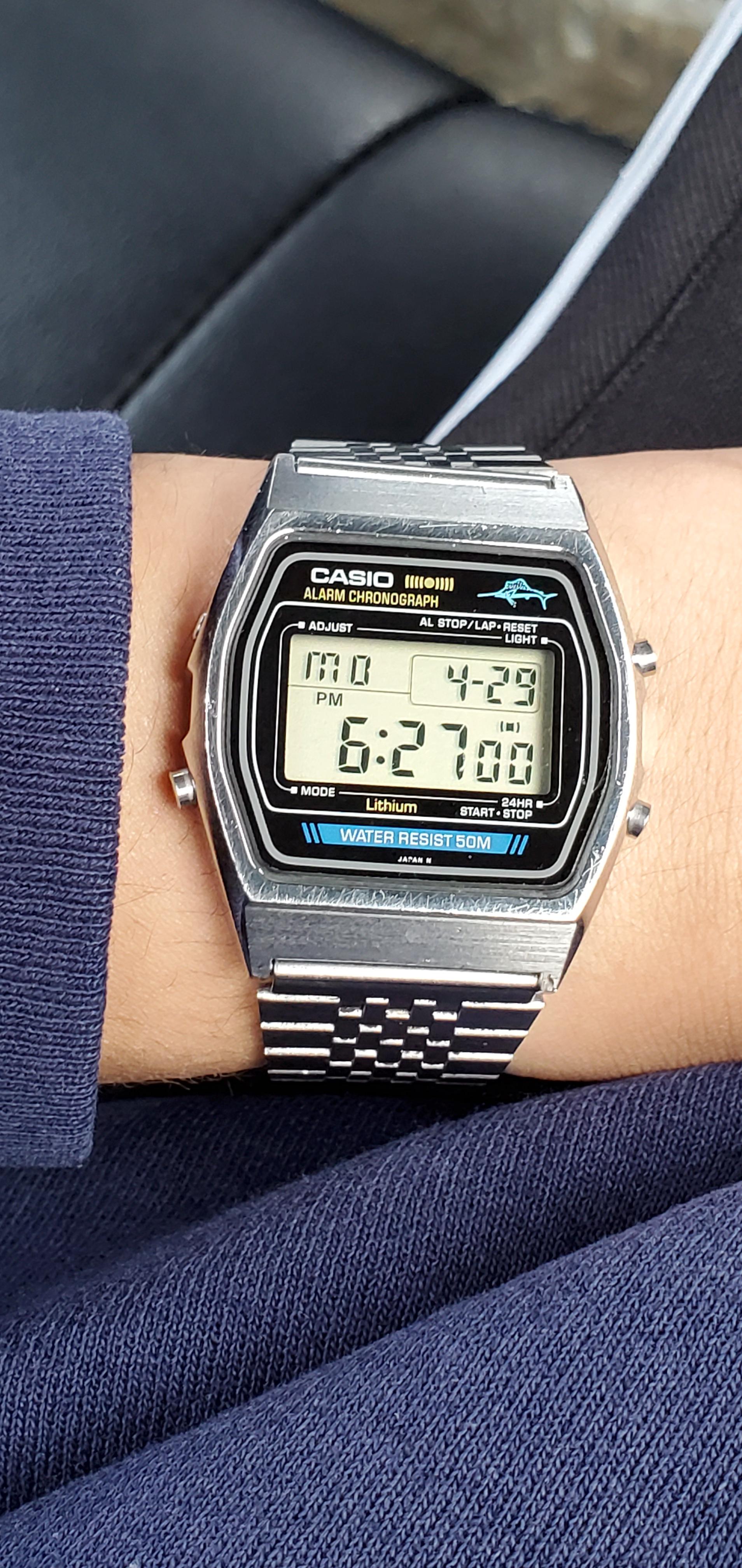 1983年 カシオ マリン W-35] ぜひ再販してほしいカシオ : r/casio