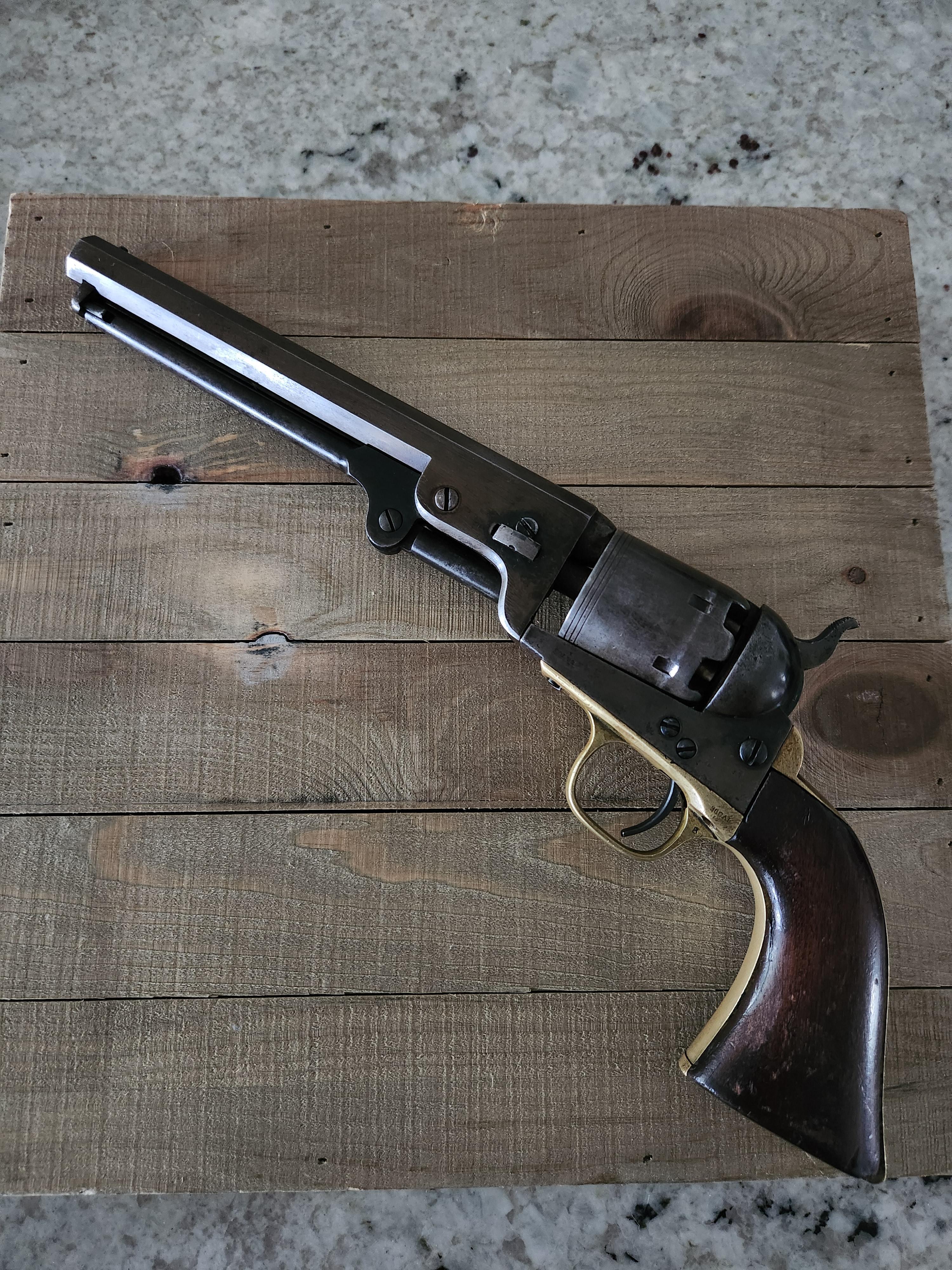 1863年製の1851年型コルトネイビー！ : r/CIVILWAR