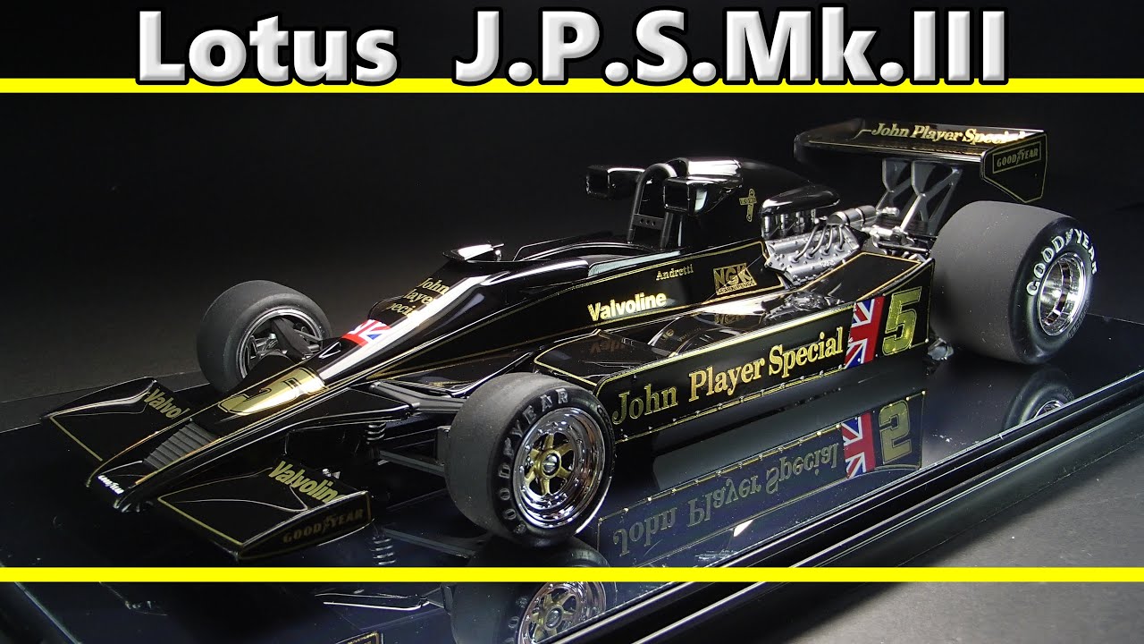KIT REVIEW【TAMIYA 1/20 No.4】TEAM LOTUS J.P.S Mk.Ⅲ 1/20 GRAND