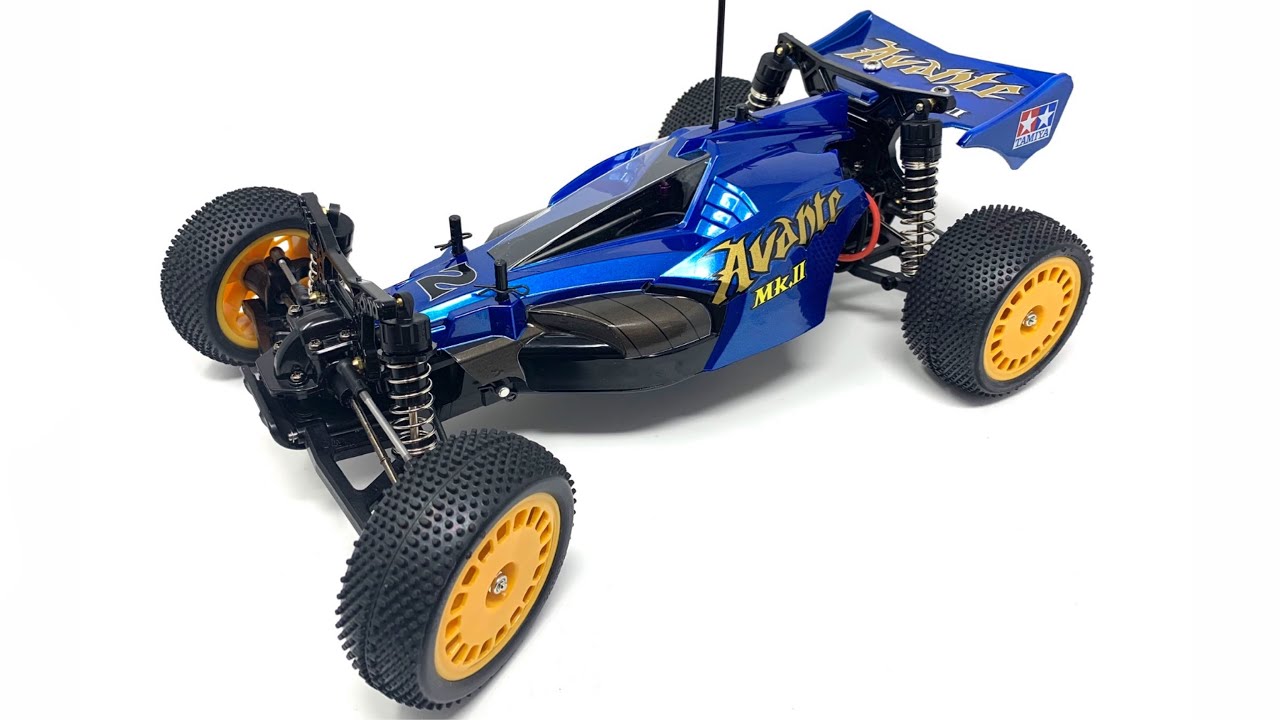 Tamiya Avante Mk2 Unboxing & Close Look. RC Buggy DF-03 Chassis