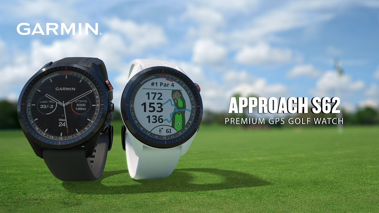 Approach S62 Premium GPS Golf Watch - YouTube