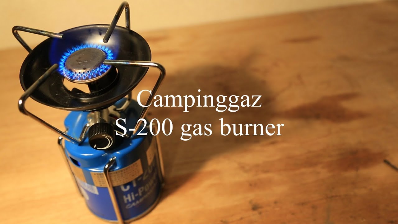Introduction】Campinggz S-200 burner - YouTube