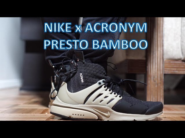 Nike Acronym Presto - Review/On-feet - YouTube