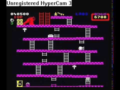 Donkey Kong (ZX Spectrum) - YouTube