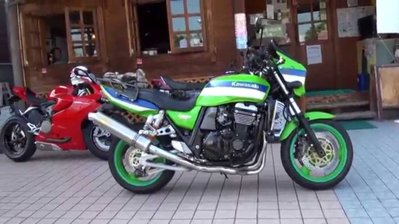 ツキギレーシングマフラー ZRX1100 三重県 tsukigi RACIN 月木